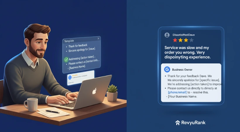 Negative Review Examples For Business With Response Template