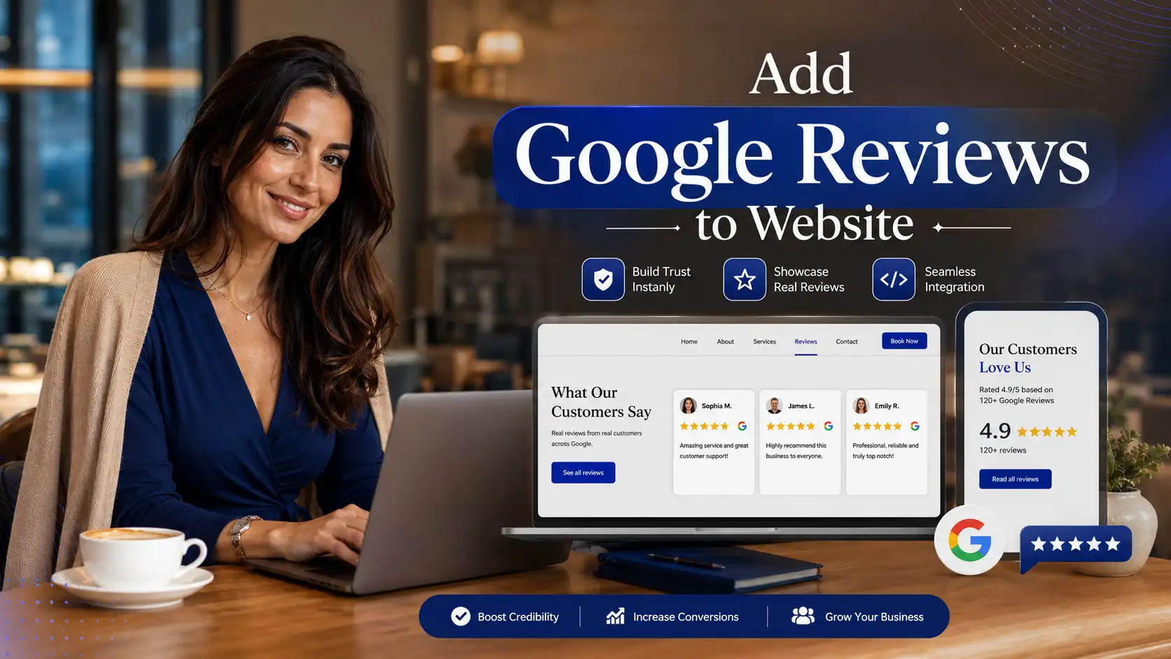 Easy Way to Add Google Reviews to a WordPress Website