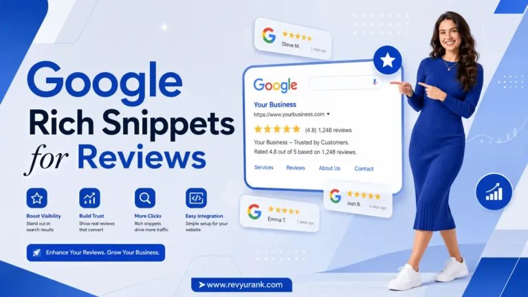 Google Rich Snippets for Reviews showing star ratings in search results