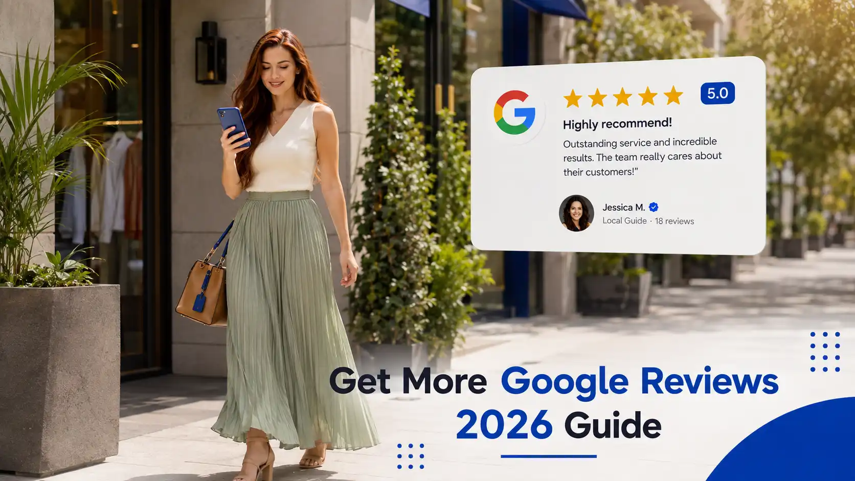 Get more Google reviews guide for 2026 with five star rating icons