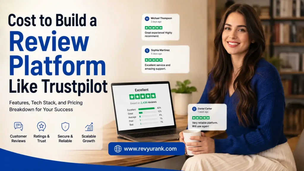 Cost to Build a Review Platform Like Trustpilot Explained