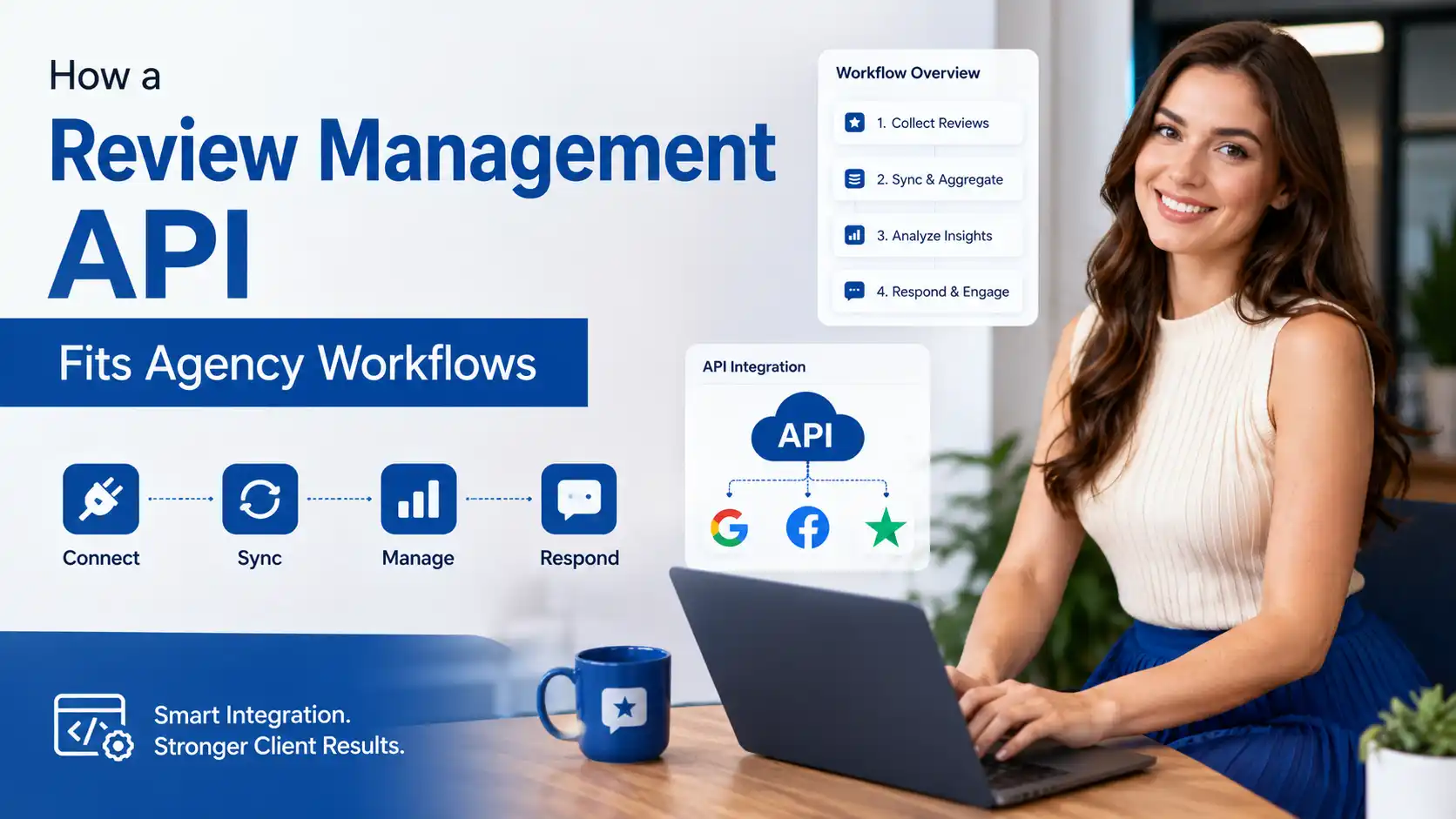 How a Review Management API Fits Agency Workflows