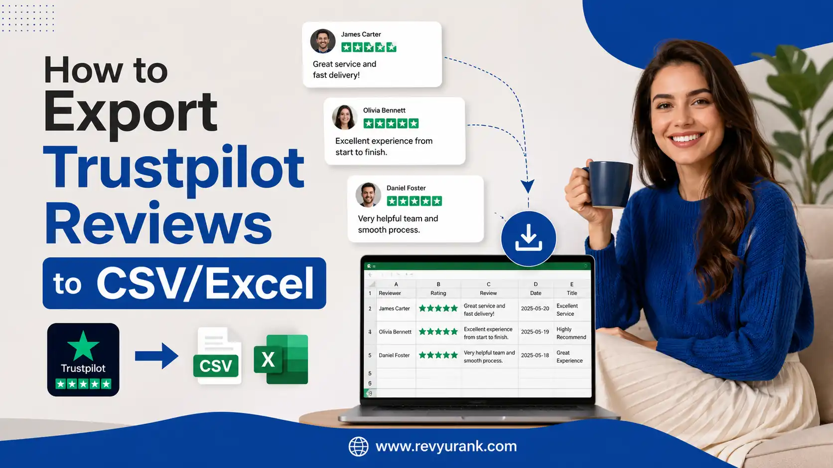 How to Export Trustpilot Reviews to CSV/Excel