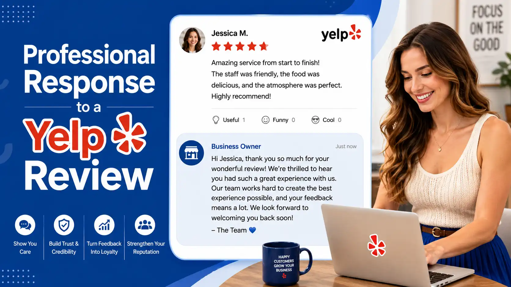 business owner professional reply to yelp customer review