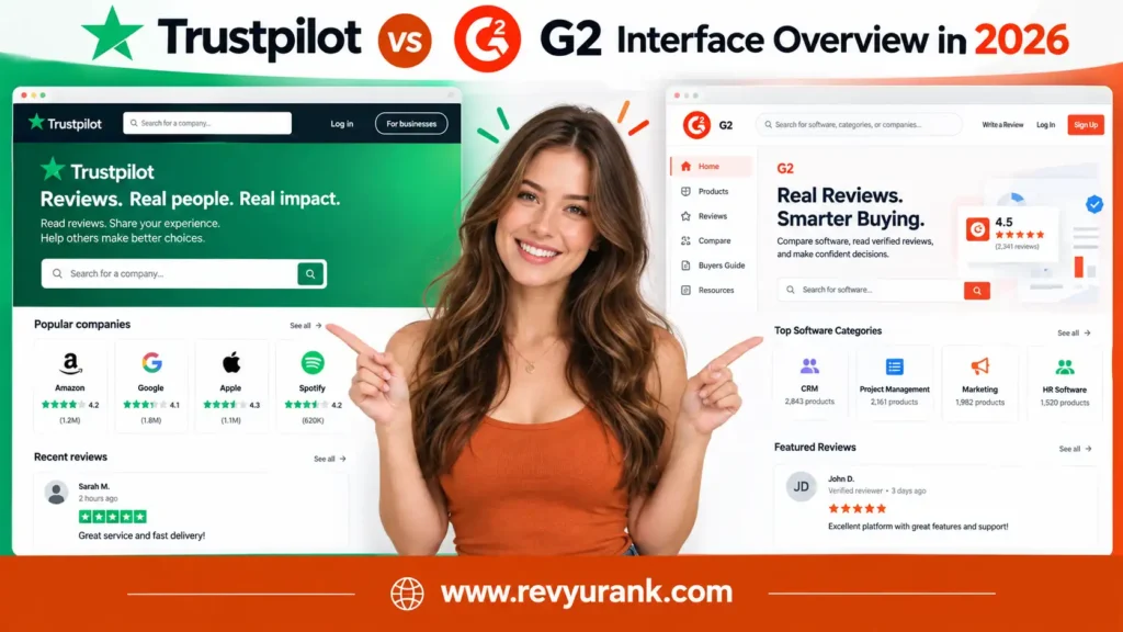 Trustpilot vs G2 in 2026