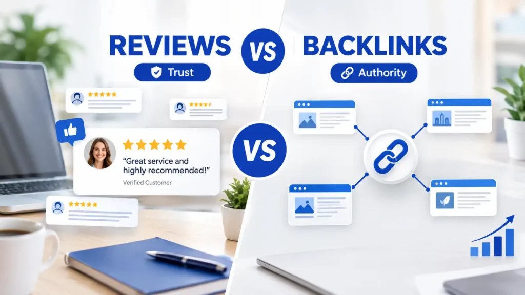 Reviews vs Backlinks