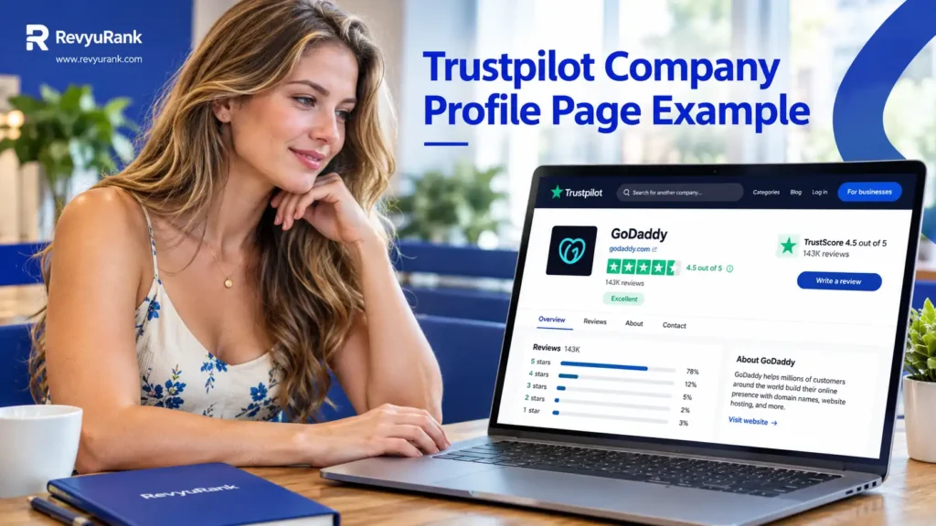 trustpilot company profile star rating screenshot
