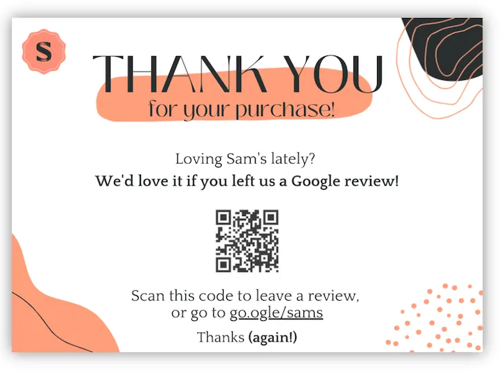 Customer uses a delivered product before being asked for a review