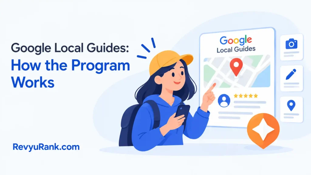 Overview of the Google Local Guides program and how it works