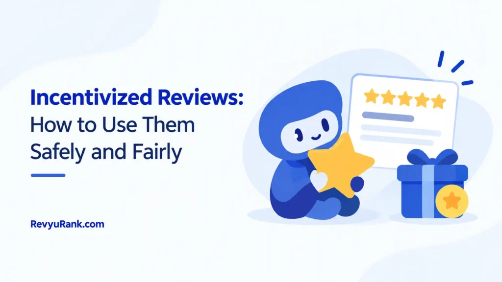 Guide on how to use incentivized reviews safely and fairly for business compliance.