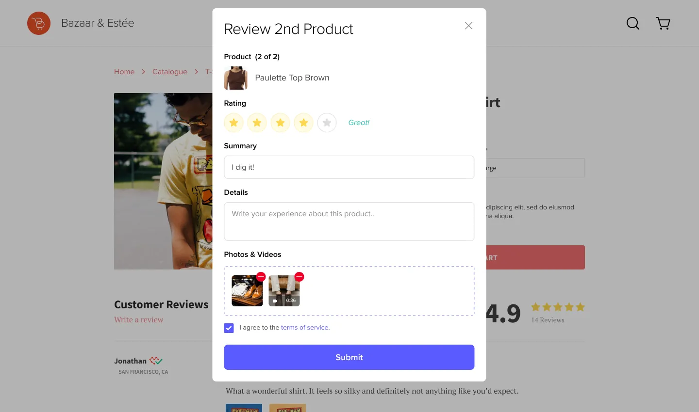 Privacy concerns make some customer video reviews inappropriate