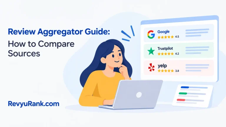 Comprehensive review aggregator guide showing how to compare review platforms and sources