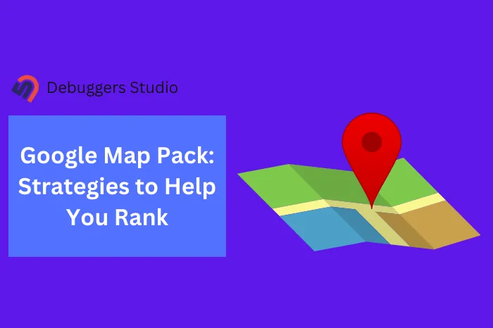 Separate storefront, hourglass, folder, and smartphone illustrate comparing Google Maps pack strategies.