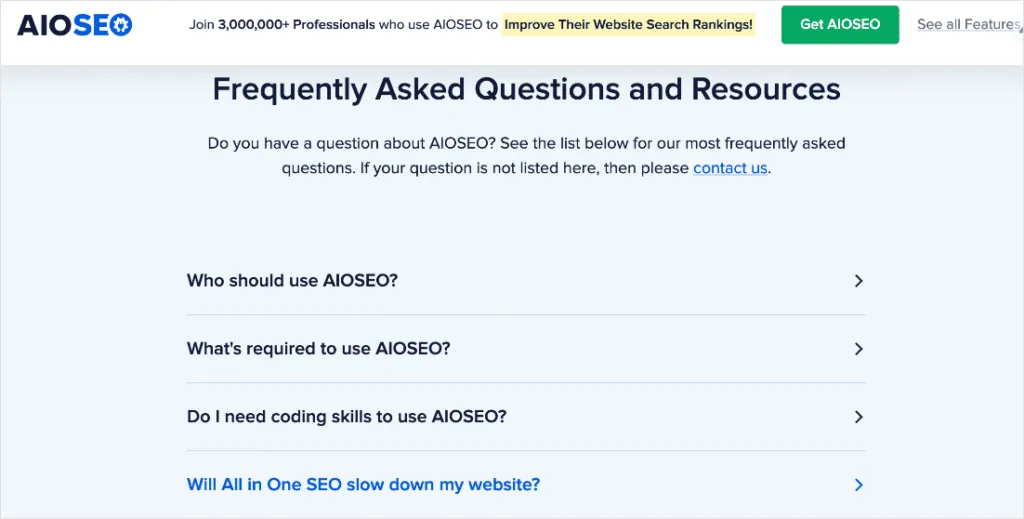 Six distinct blank source cards and publications represent SEO reputation examples.