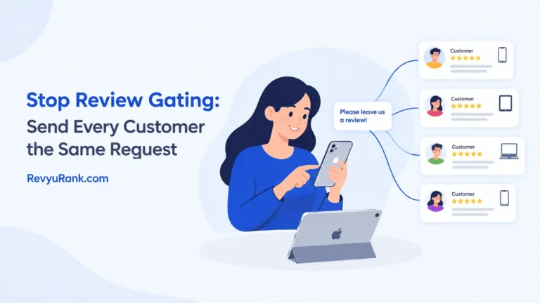 Stop Review Gating: A guide on why you should send every customer the same Google review request